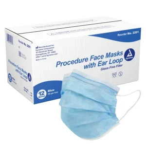 Blue Dynarex Face Mask