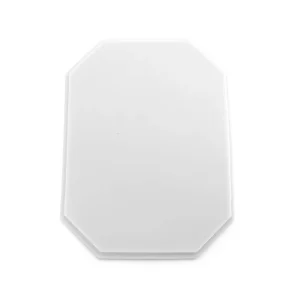 A Pound of Flesh White 11x9 Inch Octagon Plaque