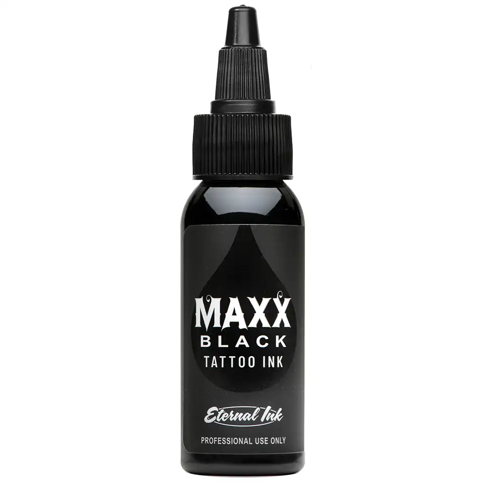 1 Ounce Eternal Ink Maxx Black