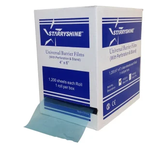 4x6 Inch Starryshine Blue Barrier Film Sheets
