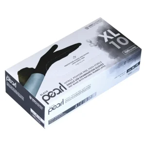 Black Pearl Extra Large Nitrile Gloves Box