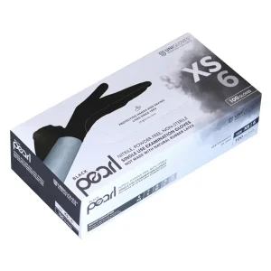 Black Pearl Extra Small Nitrile Gloves Box