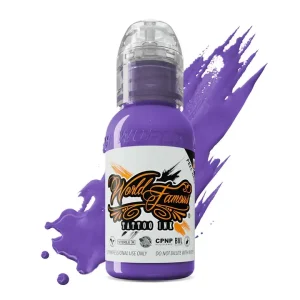 1 Ounce World Famous Galaxy Purple Tattoo Ink