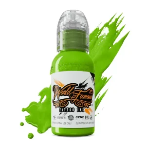 1 Ounce World Famous Northern Lights Green Tattoo Ink