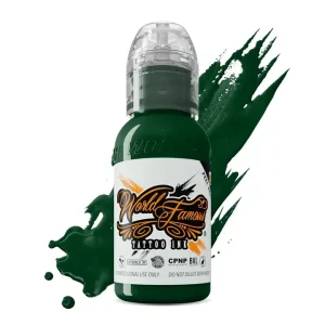 1 Ounce World Famous Vegas Green Tattoo Ink