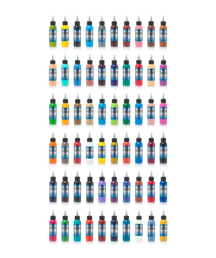 Fusion Tattoo Ink 60 Color Set