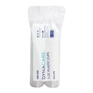 Dynarex 5 Ounce Clear Plastic Cups