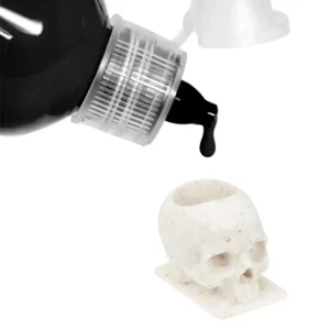 #16 Saferly White Skull Stable Base Ink Cap