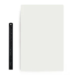 A Pound of Flesh 3mm Thick White Canvas