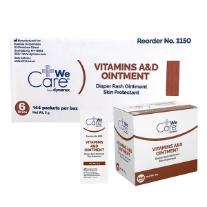 Dynarex Vitamins A & D Ointment Packets Case