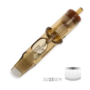 Kwadron Tattoo Cartridge Needle, 23 Curved Magnum #10 30/23SEMLT