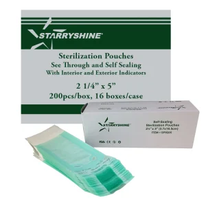Starryshine Sterilization Pouches 2.25 inch x 5 inch Case