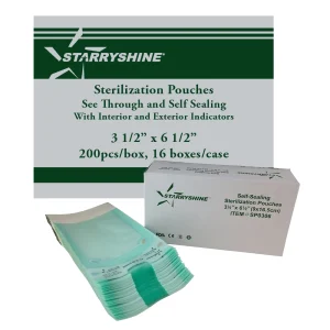 Starryshine Sterilization Pouches 3.5 inch x 6.5 inch Case